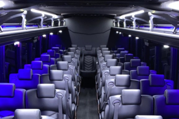 Rancho Cucamonga Charter Bus Interior