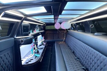 Rancho Cucamonga Limousine Interior