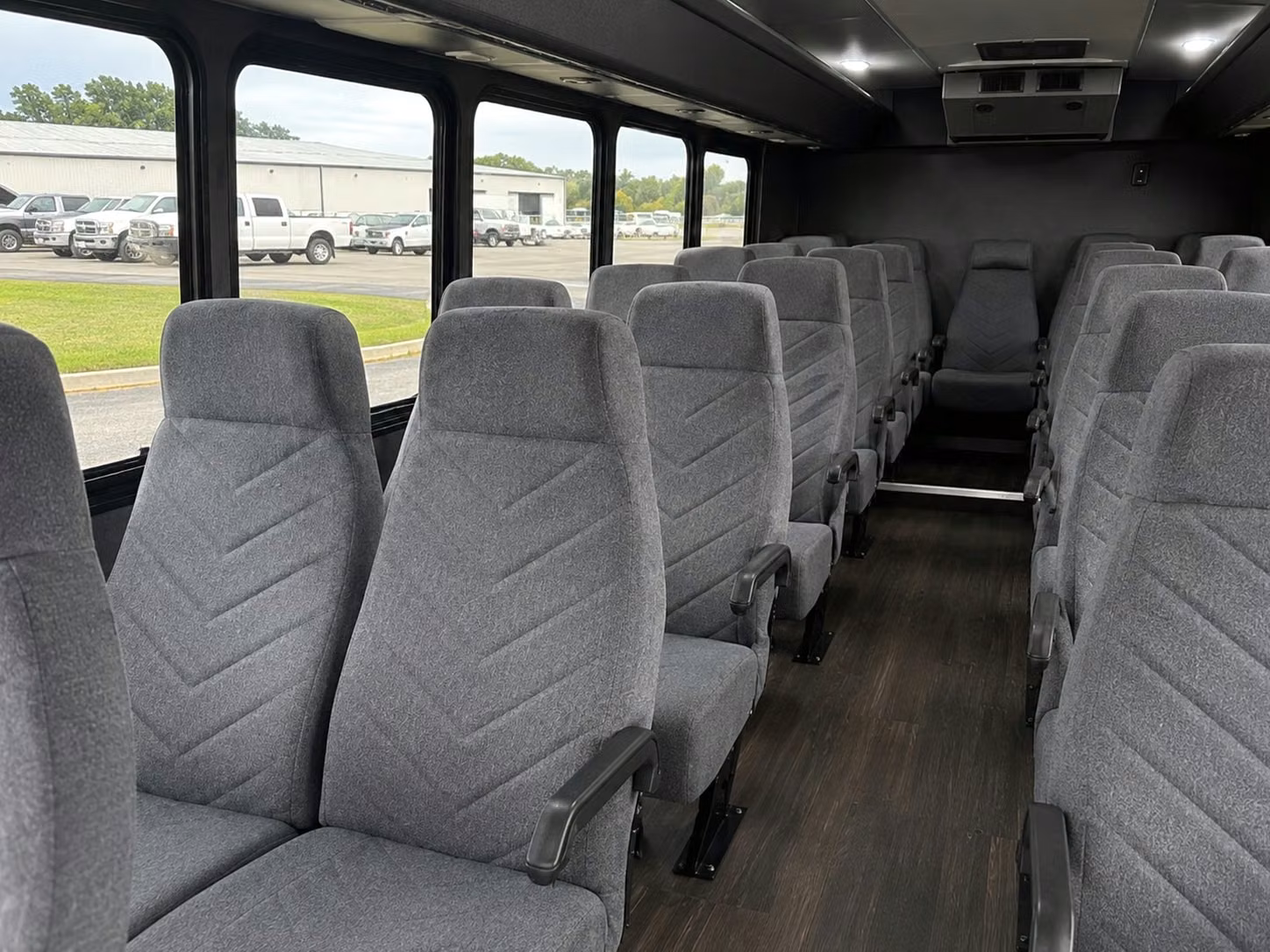18 passenger minibus inside