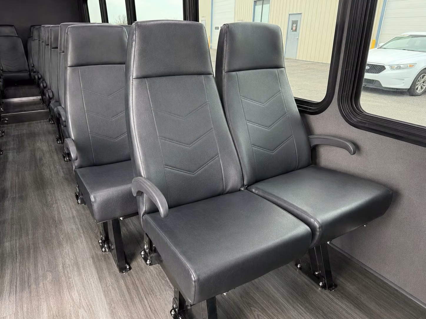 20 passenger minibus interior