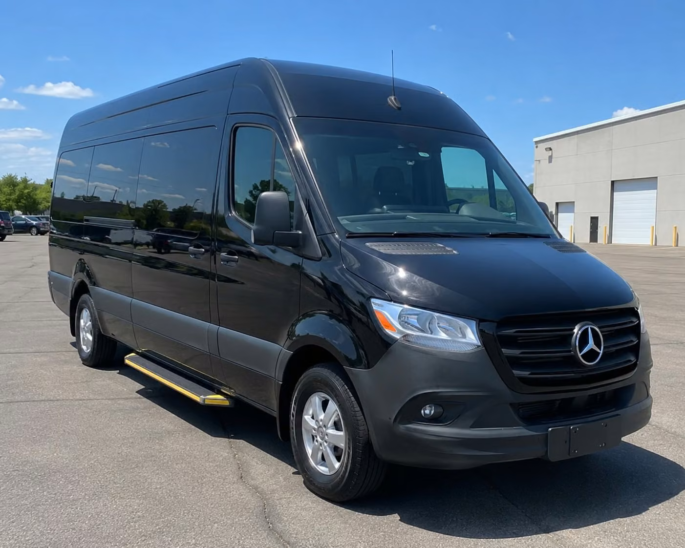 sprinter van with driver